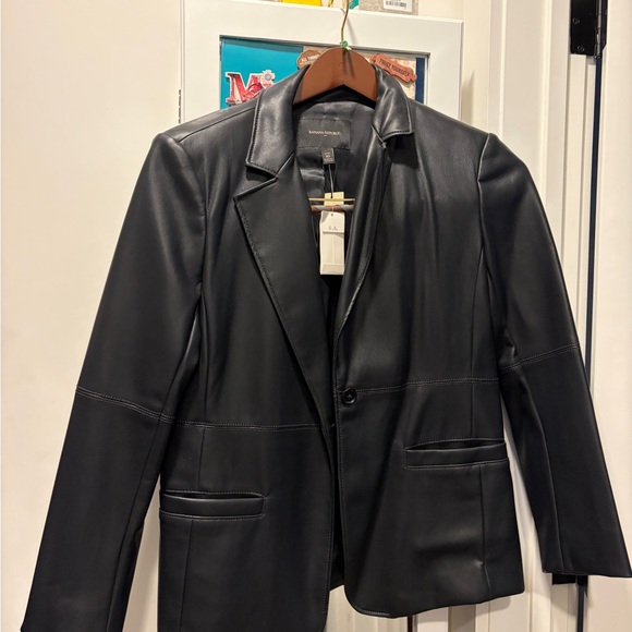 Banana Republic Factory Black Women's Blazer - Picture 4 of 5